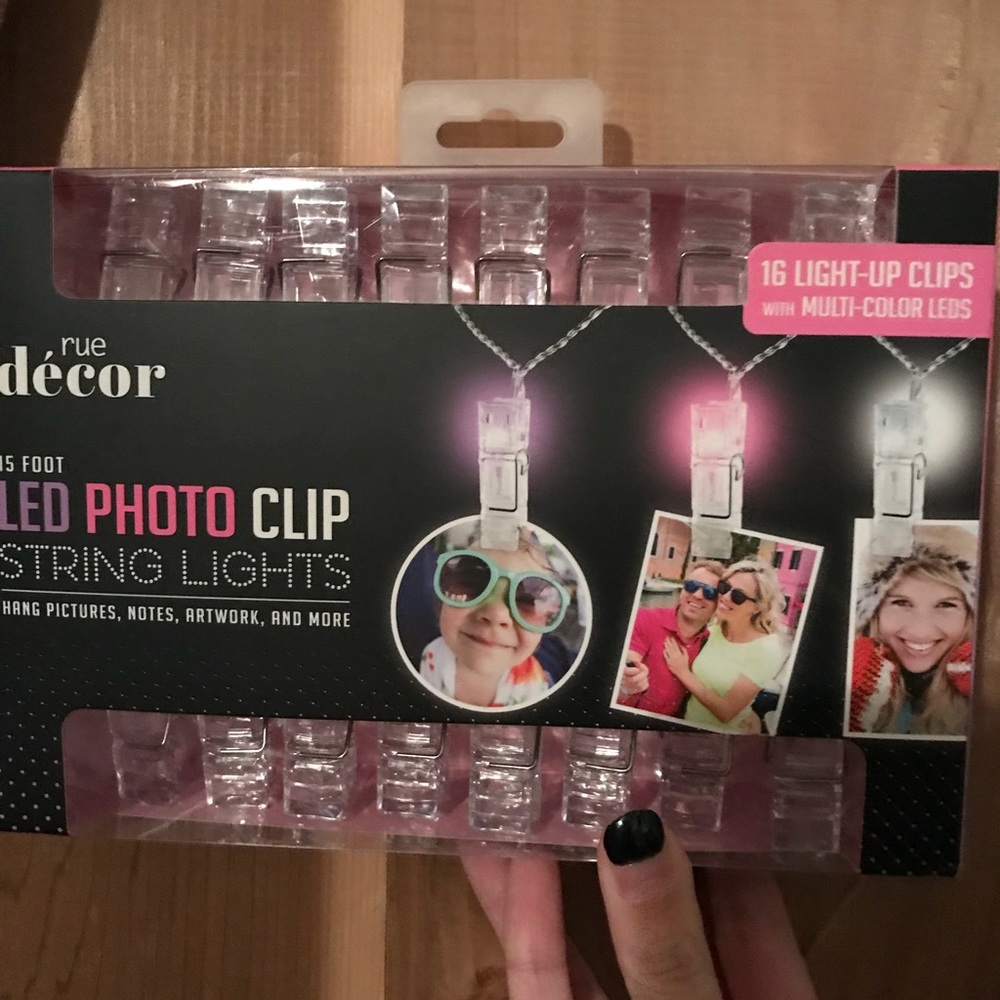 Led photo clip